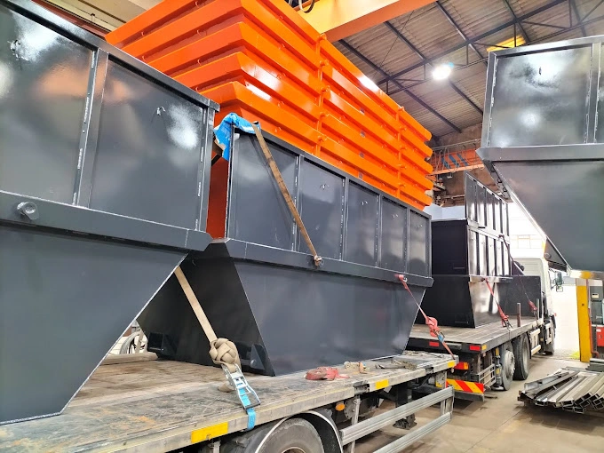 Multibenne robusto para transporte industrial